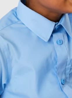 Blue School Short Sleeve Shirt 3 Pack 12 Years 23 Blue School Short Sleeve Shirt 3 Pack 12 Years -Hush Puppies Clothing Sale tuc128769978 Blue R Z007A