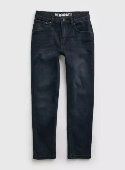 Dark Blue Straight Leg Denim Jeans With Stretch - 9 Years -Hush Puppies Clothing Sale tuc130914839 Denim R Z001A