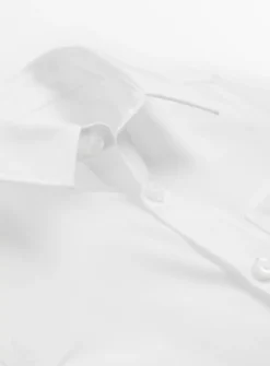 White Short Sleeve Slim Fit Shirts 3 Pack 7 Years -Hush Puppies Clothing Sale tuc133616992 White R Z002A 4