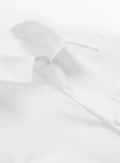 White Short Sleeve School Shirts 5 Pack 6 Years -Hush Puppies Clothing Sale tuc137072021 White R Z002A