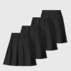 Black Pleated Skirt 4 Pack 7 Years -Hush Puppies Clothing Sale tuc138563383 Black R Z002A 2