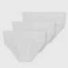 White Seamless Briefs 3 Pack 6-8 Years -Hush Puppies Clothing Sale tuc140036769 White R Z001A