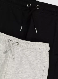 Black & Grey Joggers 2 Pack - 5 Years