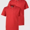 Red Unisex Polo Shirt 2 Pack 9 Years -Hush Puppies Clothing Sale tuc140605335 Red R Z001A