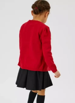 Red Scalloped Cardigan 2 Pack 12 Years -Hush Puppies Clothing Sale tuc140670452 Red R Z005A
