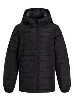 JACK & JONES Junior Black Puffer Jacket 7-8 Years