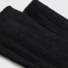 Black Ribbed Socks 5 Pack 6-8.5 -Hush Puppies Clothing Sale tuc140796725 Black R Z002A