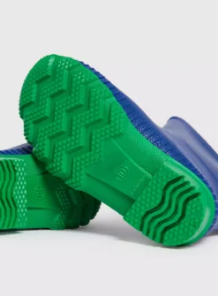 Blue & Green Wellies - 12 Infant