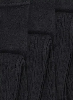 Black Cable Knit Tights 3 Pack 2-3 Years -Hush Puppies Clothing Sale tuc141150811 Black R Z002A