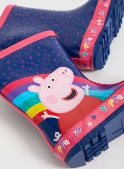Peppa Pig Rainbow Wellies - 8 Infant