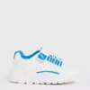 White & Blue Chunky Micro-Fresh® Trainers 6 Infant -Hush Puppies Clothing Sale tuc141400139 White R Z001A