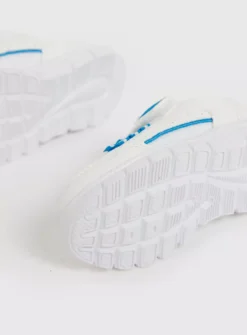 White & Blue Chunky Micro-Fresh® Trainers 6 Infant 8 White & Blue Chunky Micro-Fresh® Trainers 6 Infant -Hush Puppies Clothing Sale tuc141400139 White R Z003A