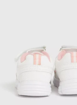 White & Pink Trainers 7 Infant -Hush Puppies Clothing Sale tuc141400593 White R Z004A