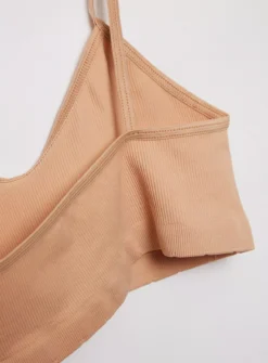 Latte Seamless Stretch Crop Top 2 Pack 4-6 Years -Hush Puppies Clothing Sale tuc141424632 Latte20Nude R Z003A