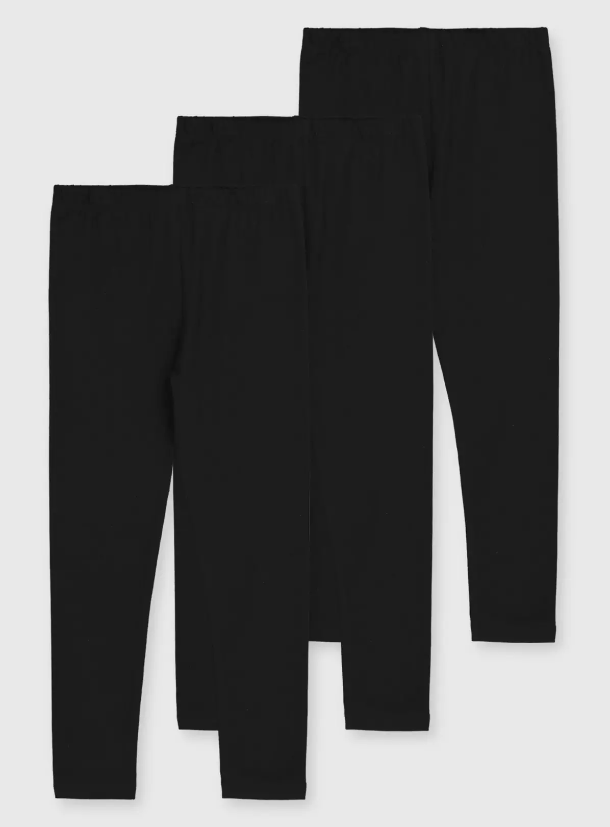 Black Leggings 3 Pack 9 Years 3 Black Leggings 3 Pack 9 Years