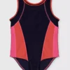 Navy Colour Block Swimsuit 7 Years -Hush Puppies Clothing Sale tuc141494825 Navy R Z001A 4