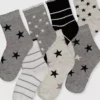 Mono Star & Stripe Socks 7 Pack 4-5.5 -Hush Puppies Clothing Sale tuc141761962 Multi20Coloured R Z002A