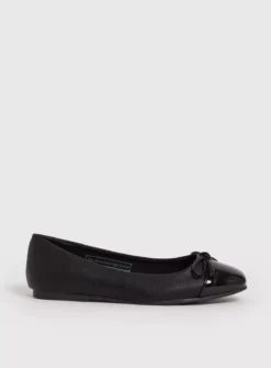 Black Patent Toe Ballerina Pumps 13 Infant -Hush Puppies Clothing Sale tuc142177961 Black R Z001A