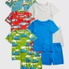 Vehicles Print Shortie Pyjamas 5 Pack 2-3 Years -Hush Puppies Clothing Sale tuc142217942 Multi20Coloured R Z001A