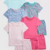 Leopard Print Shortie Pyjamas 5 Pack - 1.5-2 Years -Hush Puppies Clothing Sale tuc142234671 Multi20Coloured R Z001A