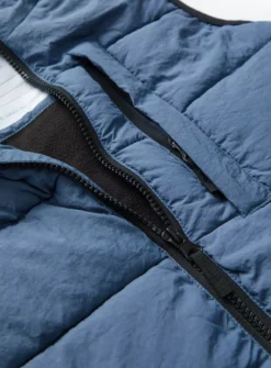 Blue Hooded Gilet 3-4 Years