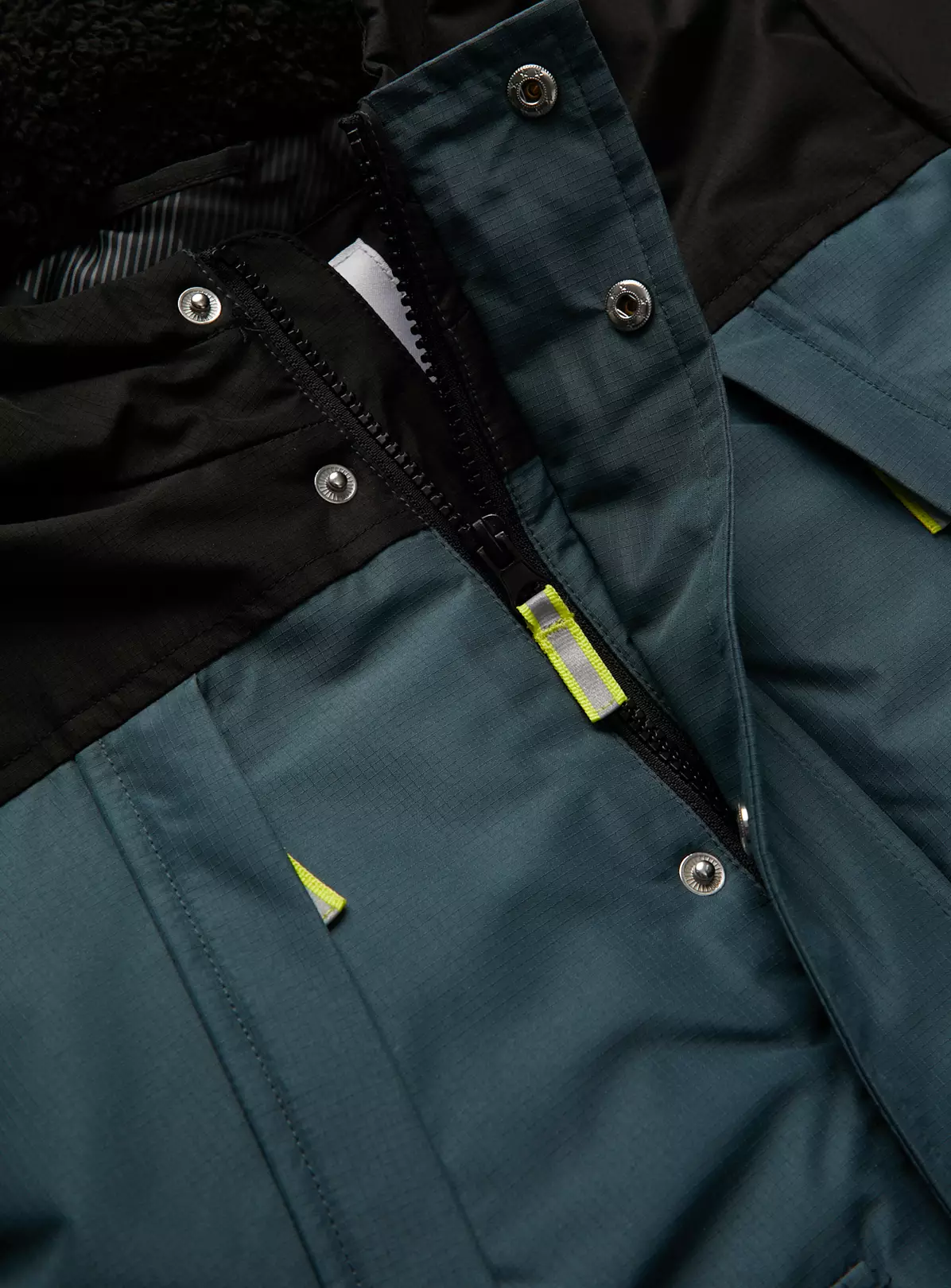 Teal & Black Padded Jacket 13-14 Years 3 Teal & Black Padded Jacket 13-14 Years