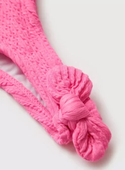 Neon Pink Textured Swimsuit 4 Years -Hush Puppies Clothing Sale tuc142375810 Pink R Z002A 1