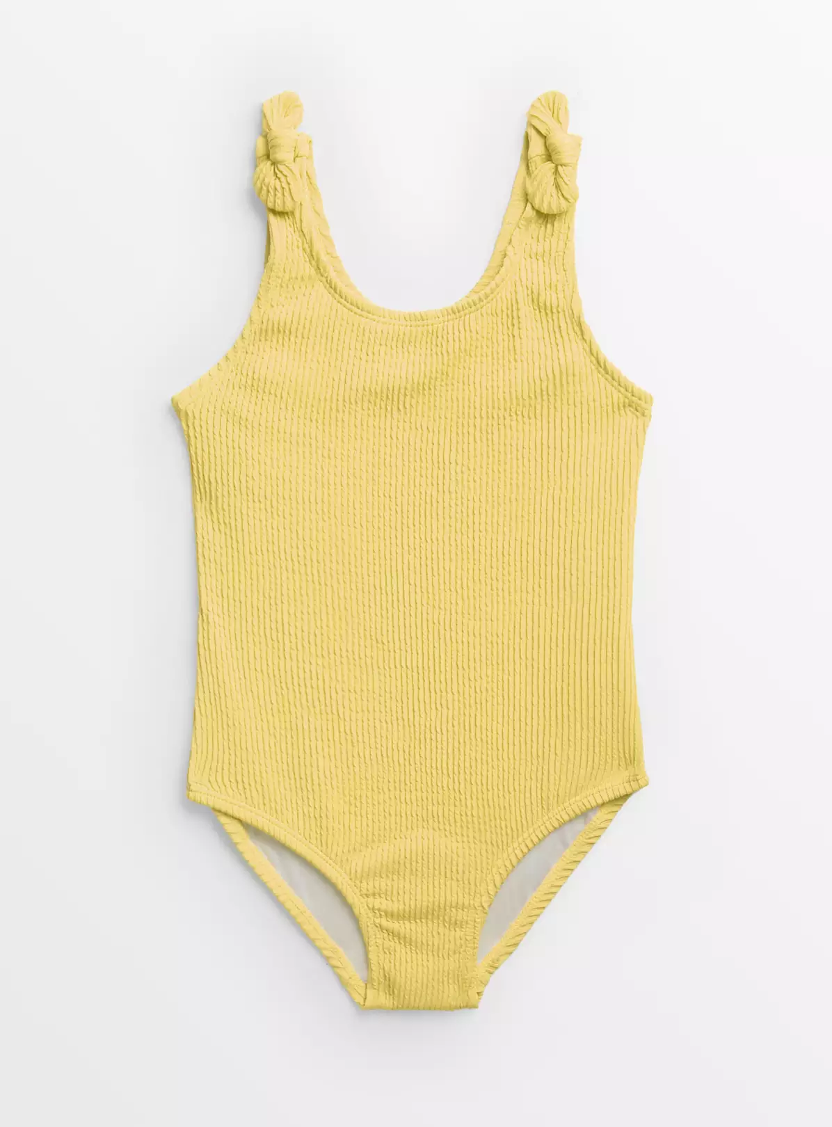 Yellow Textured Swimsuit 1.5-2 Years 3 Yellow Textured Swimsuit 1.5-2 Years