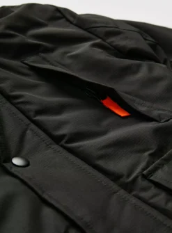 Black Hooded Parka Coat 3-4 Years -Hush Puppies Clothing Sale tuc142384812 Black R Z002A