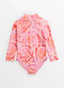 Pink Tie Dye Rash Body 12 Years 5 Pink Tie Dye Rash Body 12 Years -Hush Puppies Clothing Sale tuc142389630 Multi20Coloured R Z001A 5
