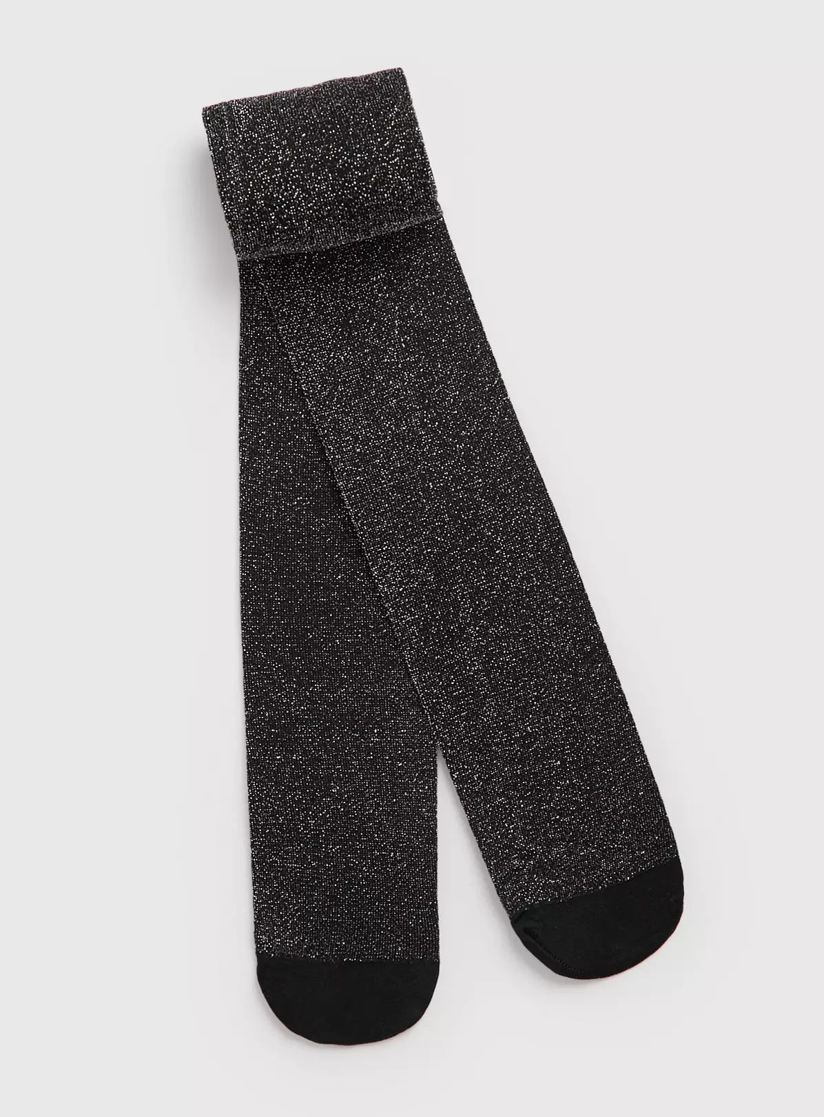 Black Sparkle Opaque Tights - 3-4 Years 4 Black Sparkle Opaque Tights - 3-4 Years - Image 2