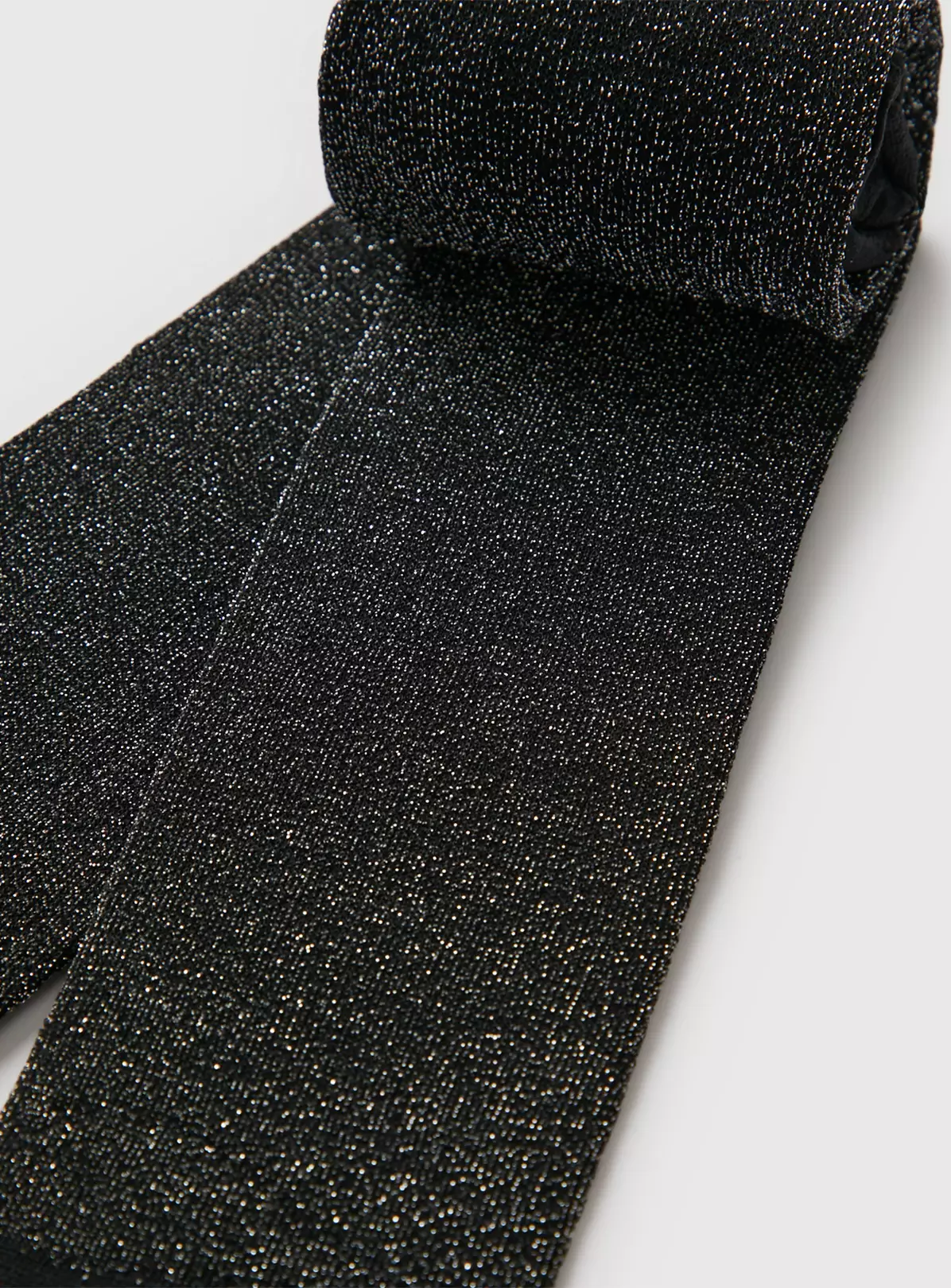 Black Sparkle Opaque Tights - 3-4 Years 3 Black Sparkle Opaque Tights - 3-4 Years