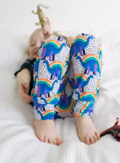FRED & NOAH Rainbow Dino Leggings 6-12 Month -Hush Puppies Clothing Sale tuc142489737 Multi20Coloured R Z003A