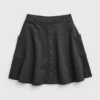 Grey Jersey Pocket Skirt 6 Years 2 Grey Jersey Pocket Skirt 6 Years -Hush Puppies Clothing Sale tuc142548661 Grey R Z001A