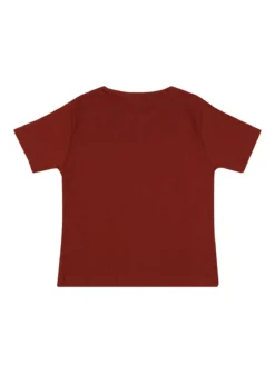 TURTLEDOVE LONDON Brick Slogan T-Shirt - 2-3 Years -Hush Puppies Clothing Sale tuc142590077 Dark20Red R Z003A