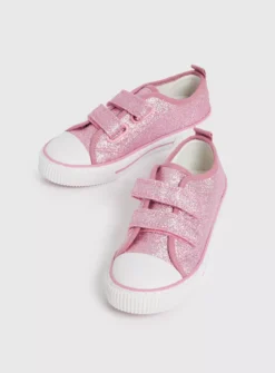 Pink Sparkle Twin Strap Trainers 3 8 Pink Sparkle Twin Strap Trainers 3 -Hush Puppies Clothing Sale tuc142611288 Pink R Z002A