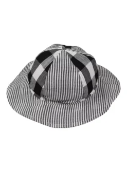 TURTLEDOVE LONDON Stripe Check Hat 0-1 -Hush Puppies Clothing Sale tuc142663694 Multi20Coloured R Z002A 1