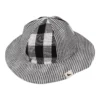 TURTLEDOVE LONDON Stripe Check Hat 0-1