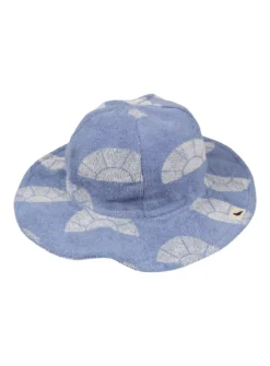 TURTLEDOVE LONDON Rays Print Hat - 0-1 -Hush Puppies Clothing Sale tuc142664128 Blue R Z002A