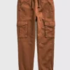 Tan Loop Back Cargo Trousers6 Years -Hush Puppies Clothing Sale tuc142677287 Tan R Z001A