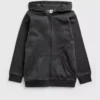 Charcoal Zip Through Hoodie11 Years -Hush Puppies Clothing Sale tuc142734149 Charcoal R Z001A