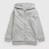Grey Zip Through Hoodie 8 Years -Hush Puppies Clothing Sale tuc142734819 Grey R Z001A