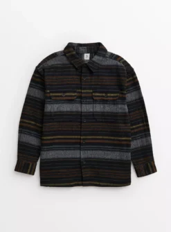Black Stripe Overshirt 8 Years -Hush Puppies Clothing Sale tuc142786088 Multi20Coloured R Z001A