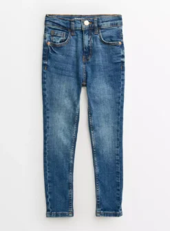 Mid Blue Denim Skinny Fit Jeans 5 Years