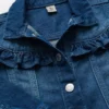 Blue Frill Denim Jacket 1-1.5 Years -Hush Puppies Clothing Sale tuc142829682 Denim R Z002A