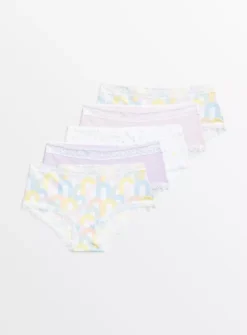 Pink Rainbow Briefs 5 Pack 11-12 Years 7 Pink Rainbow Briefs 5 Pack 11-12 Years -Hush Puppies Clothing Sale tuc142853076 Multi20Coloured R Z001A