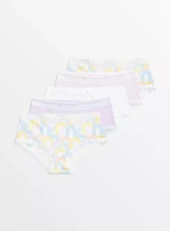 Pink Rainbow Briefs 5 Pack 11-12 Years 9 Pink Rainbow Briefs 5 Pack 11-12 Years -Hush Puppies Clothing Sale tuc142853076 Multi20Coloured R Z003A