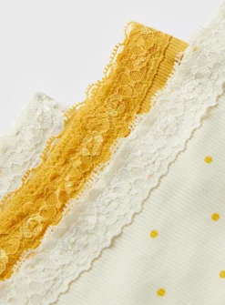 Mustard Floral Briefs 5 Pack 13-14 Years 9 Mustard Floral Briefs 5 Pack 13-14 Years -Hush Puppies Clothing Sale tuc142853498 Cream R Z002A