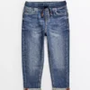Ribbed Waist Denim Jeans 1.5-2 Years