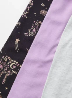 Pink, Grey & Black Lunar T-Shirts 3 Pack 8 Years -Hush Puppies Clothing Sale tuc142865561 Multi20Coloured R Z002A 1